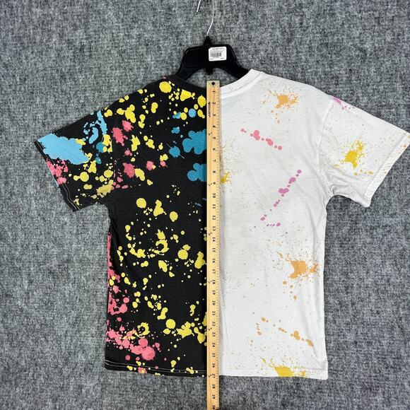 Nickelodeon Shirt Mens Medium Custom Made Rugrats Rocko Stimpy Bi-Polar Splat - Picture 8 of 10